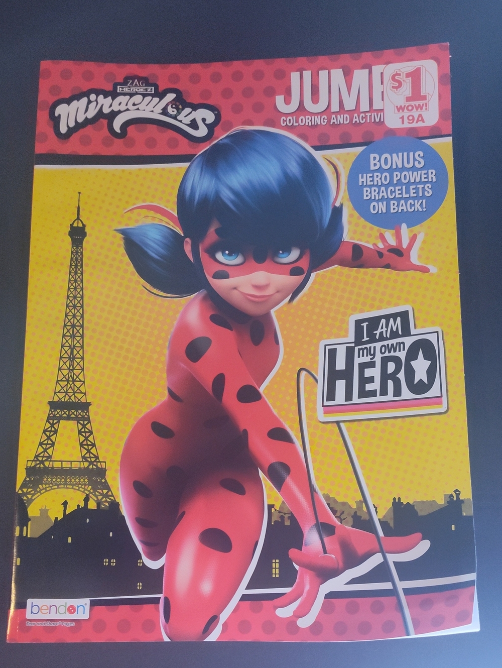 Miraculous Ladybug Coloring & Activity Book - Red and Black